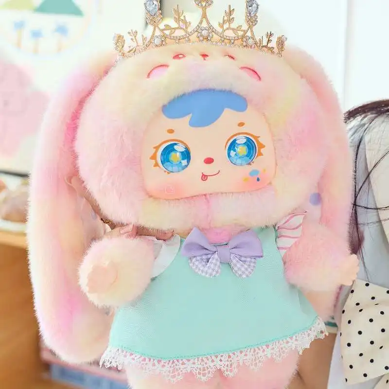 

Samuel 400% Crown Rabbit Series Plush Blind Box Trendy Vinyl Doll Fidget Toys Large Model for Room Decoration Surprise Fun Gift