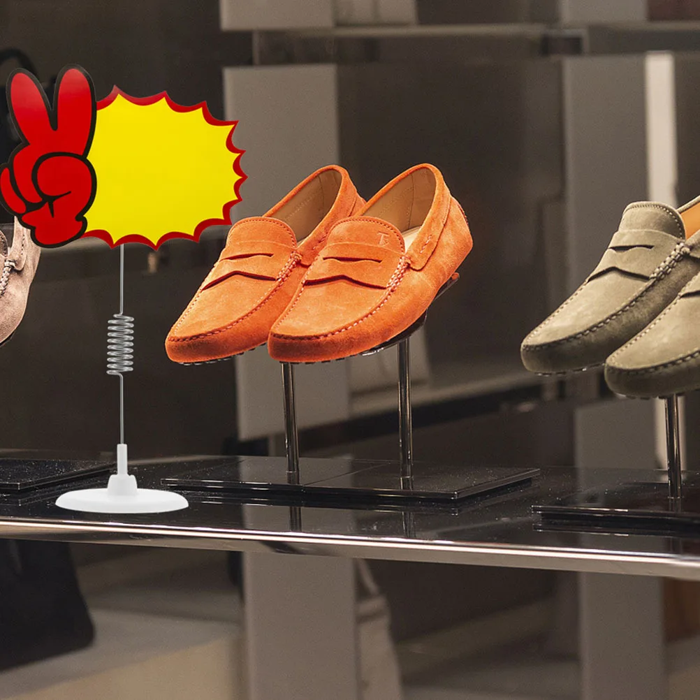 

10Pcs Price Tag Clamps Advertising Clips Label Holders for Retail Store Supermarket Sign Displays Lightweight Portable