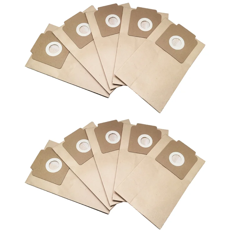 B06B-10Pcs استبدال أجزاء كيس لجميع الغبار ل Karcher BV30/1 BV50/1 ملحقات المكنسة الكهربائية أكياس الورق #1