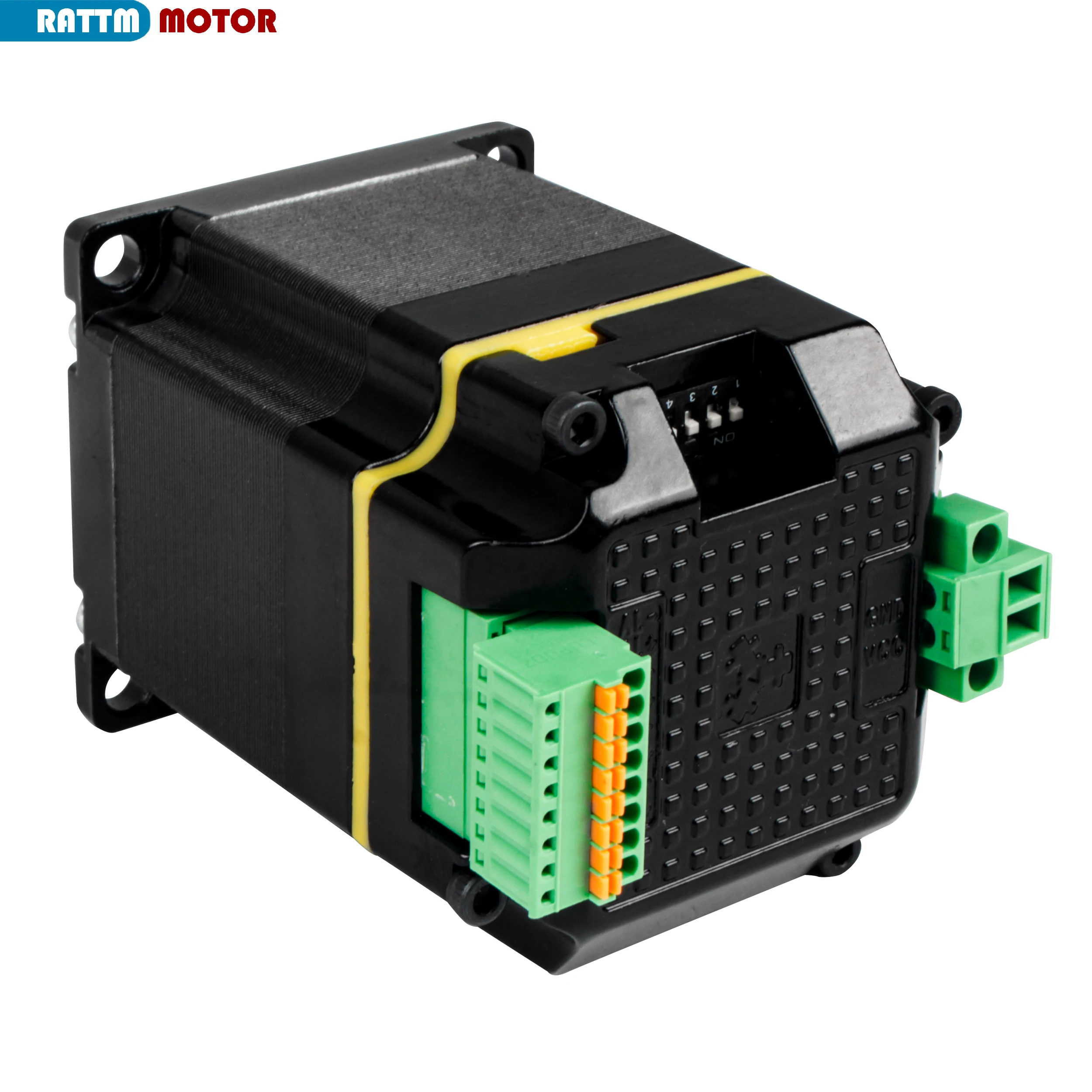8mm Shaft 2N. m closed loop Stepper Motor 76mm 2 Phase 4.0A For CNC Router Milling Machine