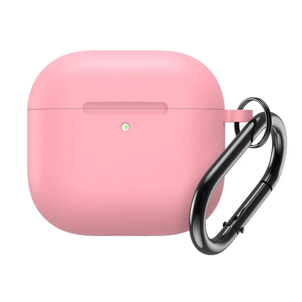 2Pcs Headphone Case For Apple AirPods 4 Silicone Wireless Earphone Cover Drop-proof Waterproof Charging Compartment Organizer