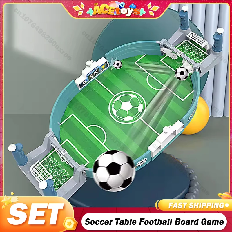 Soccer Table Football Board Game Tabletop Interactive for Family Party Game Play Ball Soccer Toys Portable Sport Toy Kids Gifts