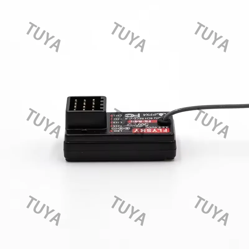 FS R4B Four Channel Receiver G7P G11P MG7 ST8 Remote Control ANT Protocol
