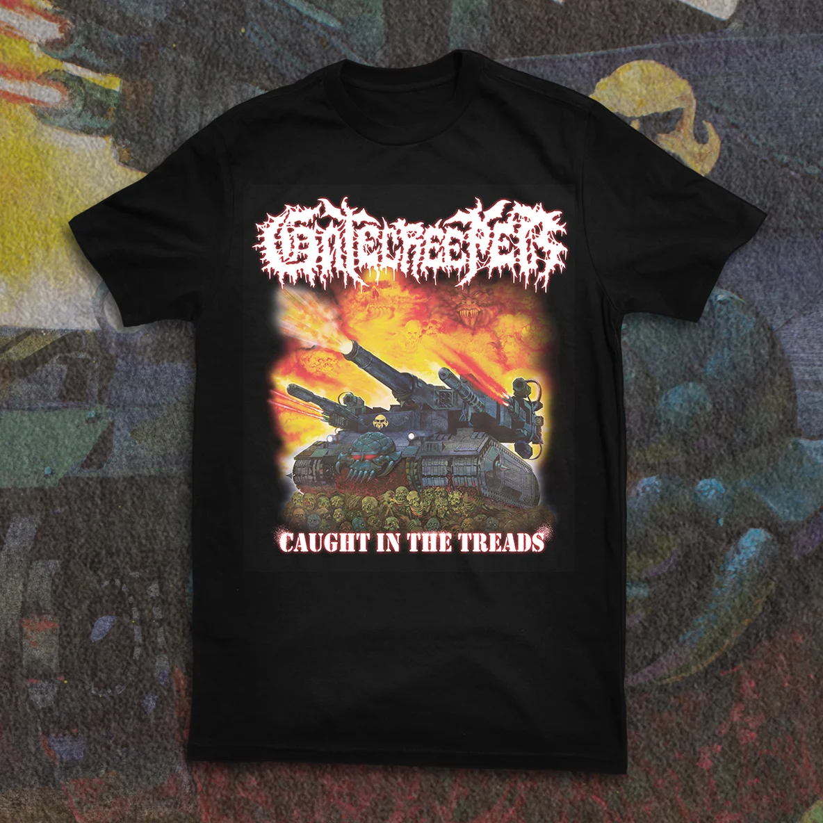 

GATECREEPER "CAUGHT IN THE TREADS" SHIRT