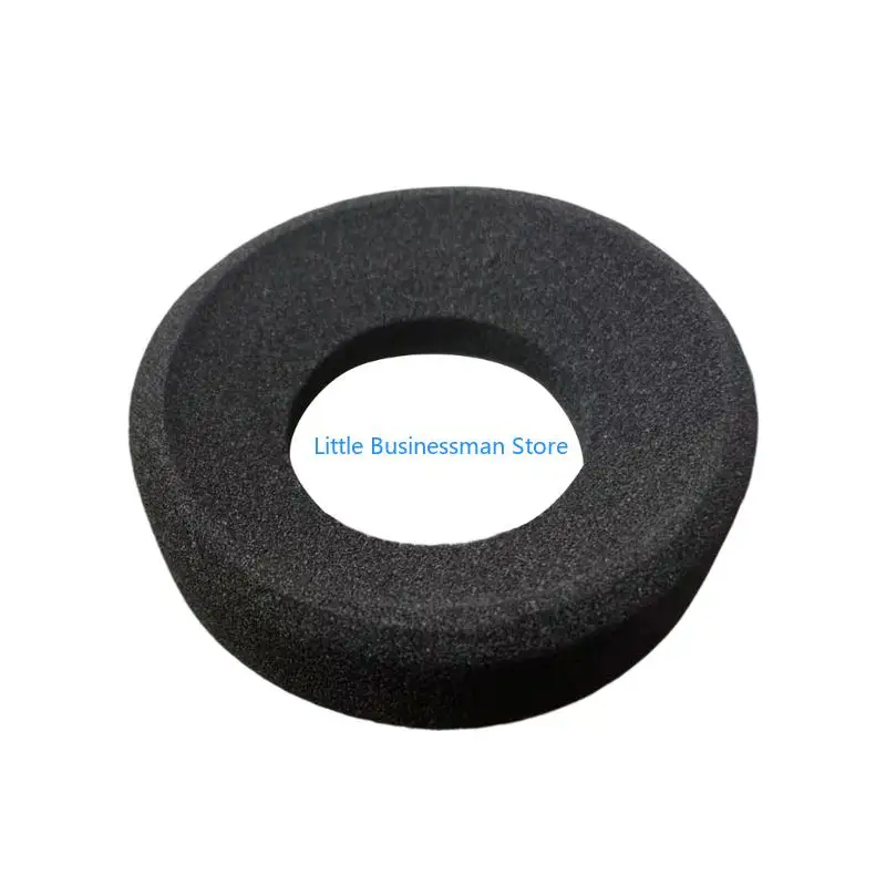 78 mm Kopfhörer-Reparatur-Ohrpolster, schwarze weiche Polsterabdeckung, Einzelstück für SR60 SR80 Kopfhörer – Detail 7