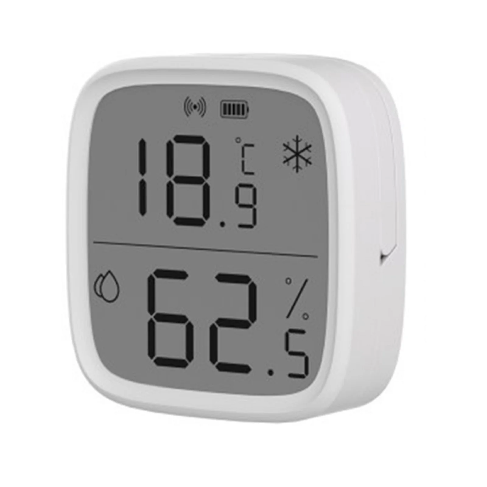 

Smart Temperature Humidity Sensor for Zigbee 3 0 SNZB02D with Clear LCD Screen for Accurate Indoor Climate Monitoring