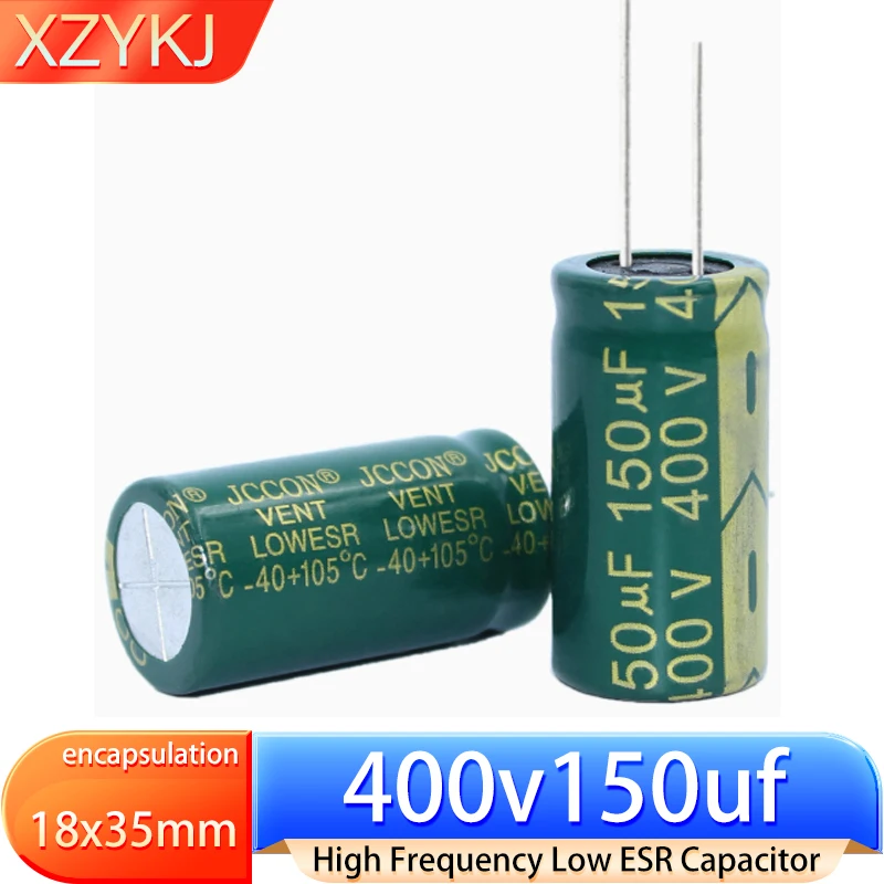 2PCS 18x35 16v22000uf 25v10000uf 35v10000uf 50v3300uf 100v1000uf 400v150uf capacitor de alta frequência e baixa resistência