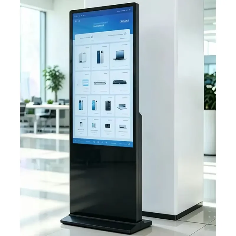Advertising Display Equipment Self Service Kiosk Touch Screen Payment Terminal Floor Standing