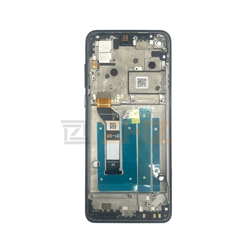 For Motorola One Action LCD Display Touch Screen Digitizer Assembly With Frame For Moto One Action Display Replacement Parts