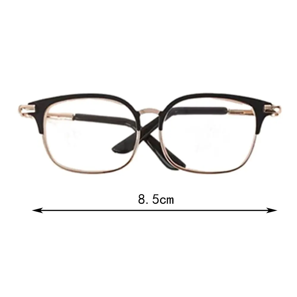 For 15/20cm Cotton Doll Glasses Creative Metal Plush Doll Eyeglasses Photo Prop Doll Accessories Fashion Glasses 6.5cm 8.5cm