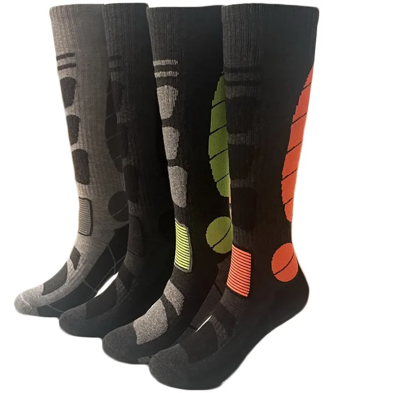 Calcetines termicos de lana merina para hombre y mujer, calcetas deportivas gruesas,calcetas compresivas, calcetines largos mujer y hombre,calcetín