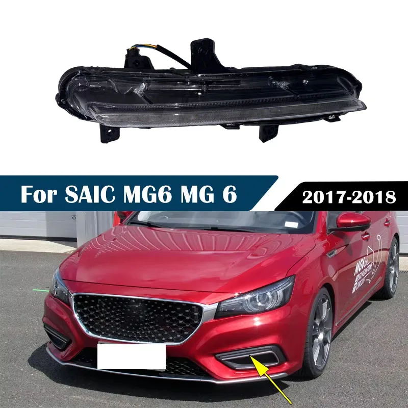 

Daytime Running Light LED Front Fog Lamp Signal Lamp Day Light Driving Lamp Assembly For SAIC MG6 MG 6 2017 2018 Car Accessories