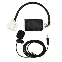 Microphone Mic Interface Audio Adapter Music Aux Module For Honda Acccord Civic Odyssey Acuraa Car Connector