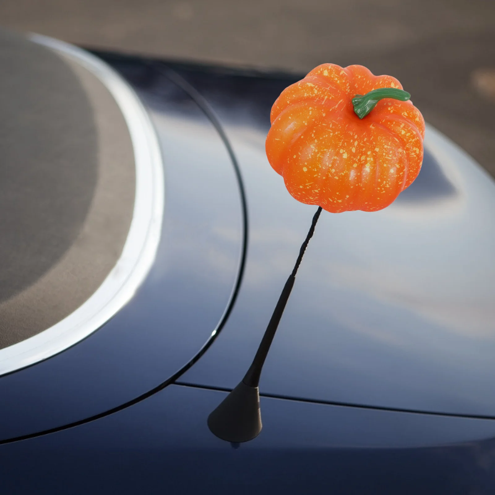 

Decor Cute Pumpkin Car Exterior Ornament For Vehicle Antenna Topper Halloween Hood Ornament For Cars Car Accessories