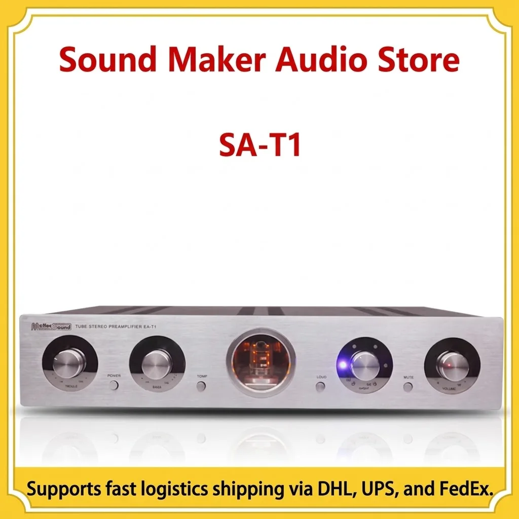 

Sound Maker-SA-T1 Classic Line Tube Preamp HIFI Audio Preamplifier Audiophile Grade with Imported Parts