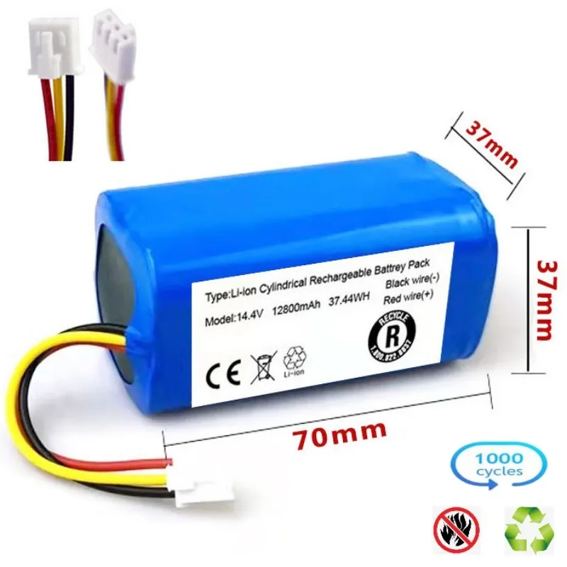 100%.Original(For C30B)Battery for.Lirctroux.C30B.Robot.Vacuum.Cleaner.14.4V. 6800mAh,/8800mAh/9900mAh/ lithium cell,