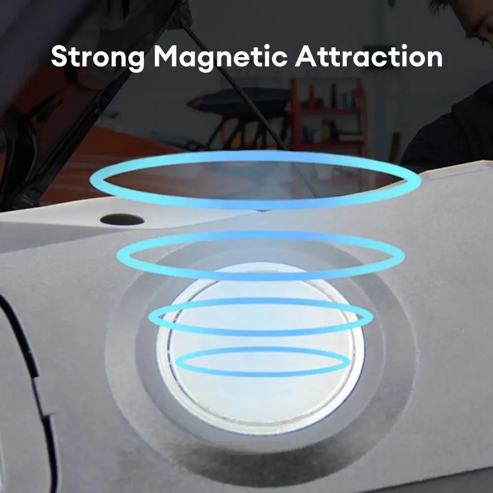 ضوء عمل مدمج، خفيف الوزن، سهل الحمل، مصباح يدوي للطوارئ، موفر للطاقة، إصلاح مصباح ميكانيكي لمرآب السيارة