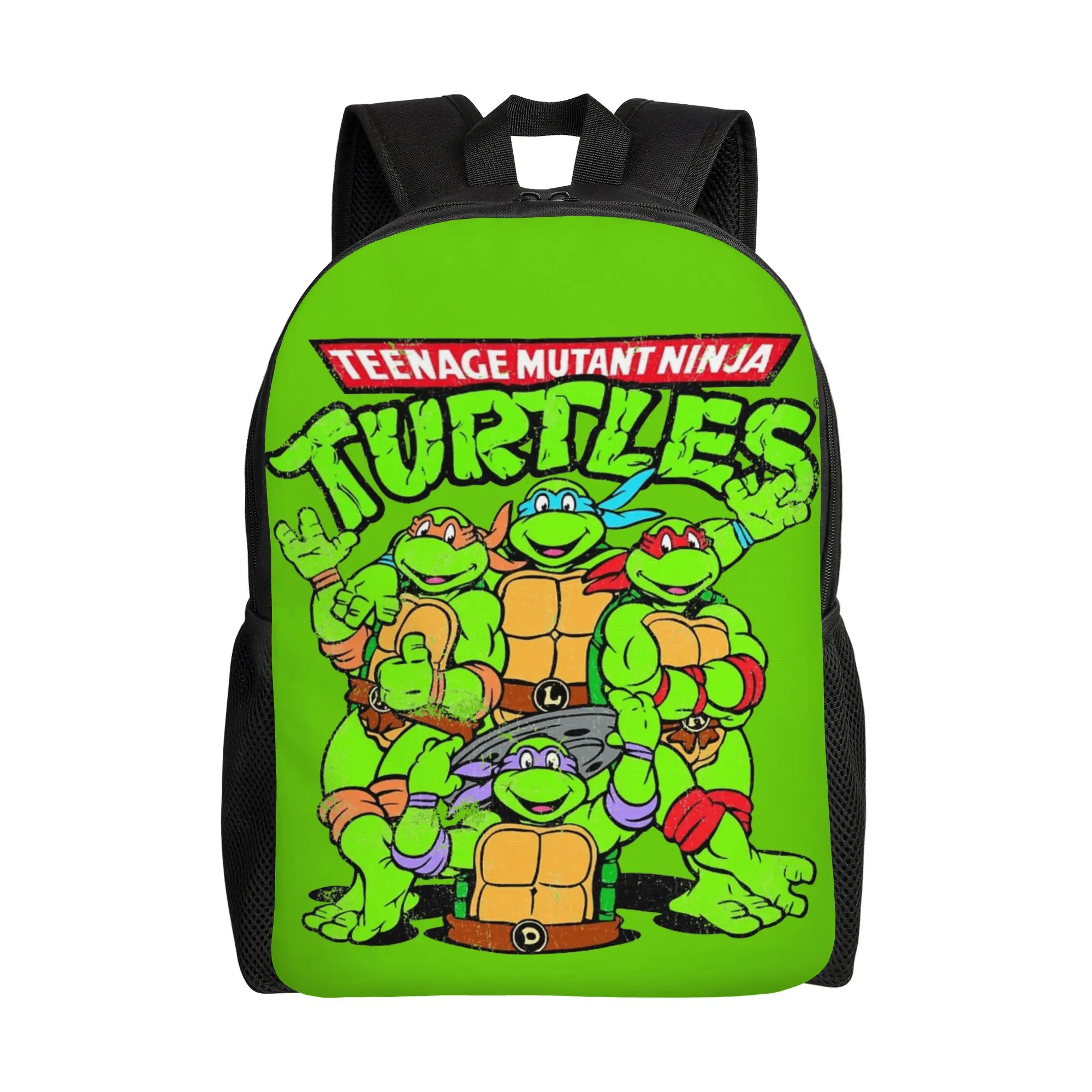 

Рюкзак TMNT Group для мужчин и женщин, модный рюкзак для старшей школы, походов, путешествий, повседневный рюкзак, сумка через плечо для колледжа с карманом