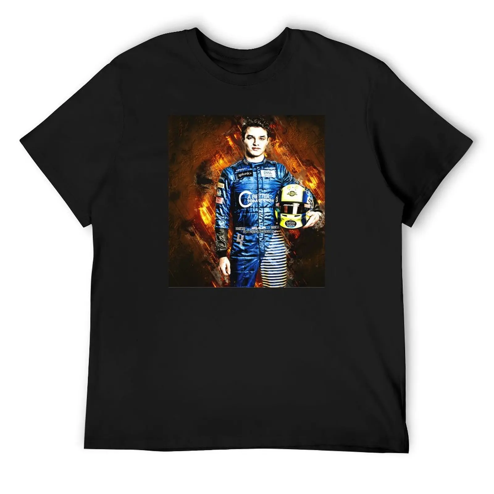 

Norris great UK race car driver T-Shirt vintage anime shirt anime stuff plus size clothes summer shirt men clothings