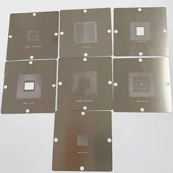 7pcs Solder Stencil 90mm*90mm PS4 BGA Reballing Stencils CXD90025G CXD90026G PS3 CPU GPU CXD2980BGB CXD2999GG solder repair kit