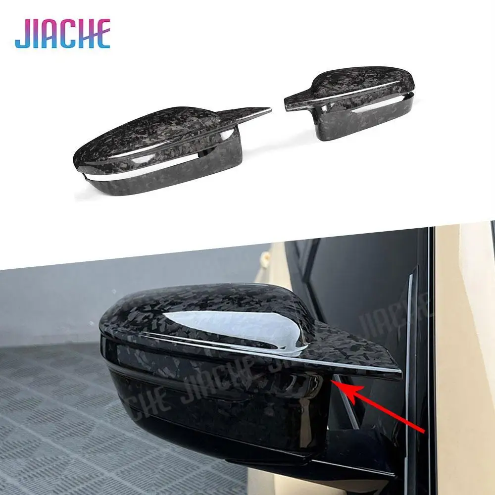 

Dry Carbon Fiber Car Rear View Mirror Covers Caps for BMW 8 Series G14 G15 G16 2019-2022 Car Rear Side Mirror Caps Covers Shell