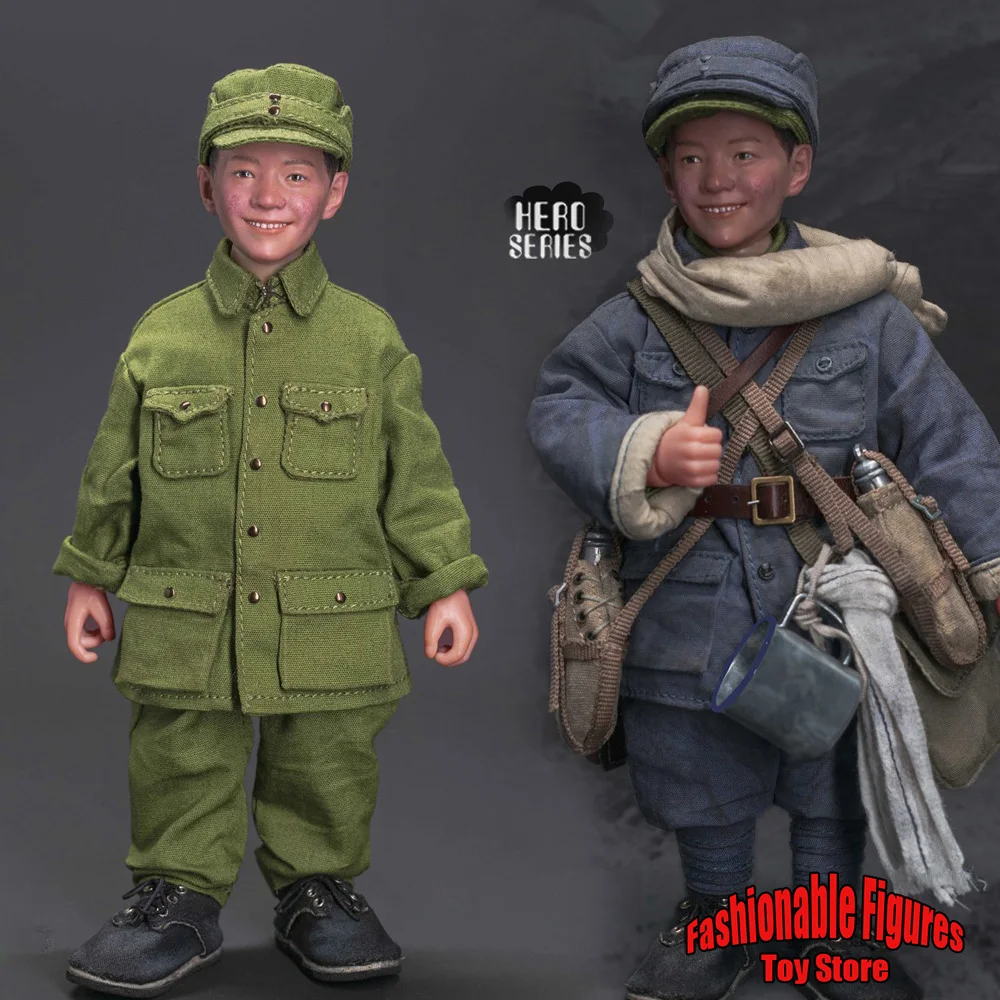 QORANGE QOTOYS QOM-1036 1/6 Men Soldier 5Th Army 200D In Songshan War Little Hero Full Set 12Inch Action Figure Model Collection