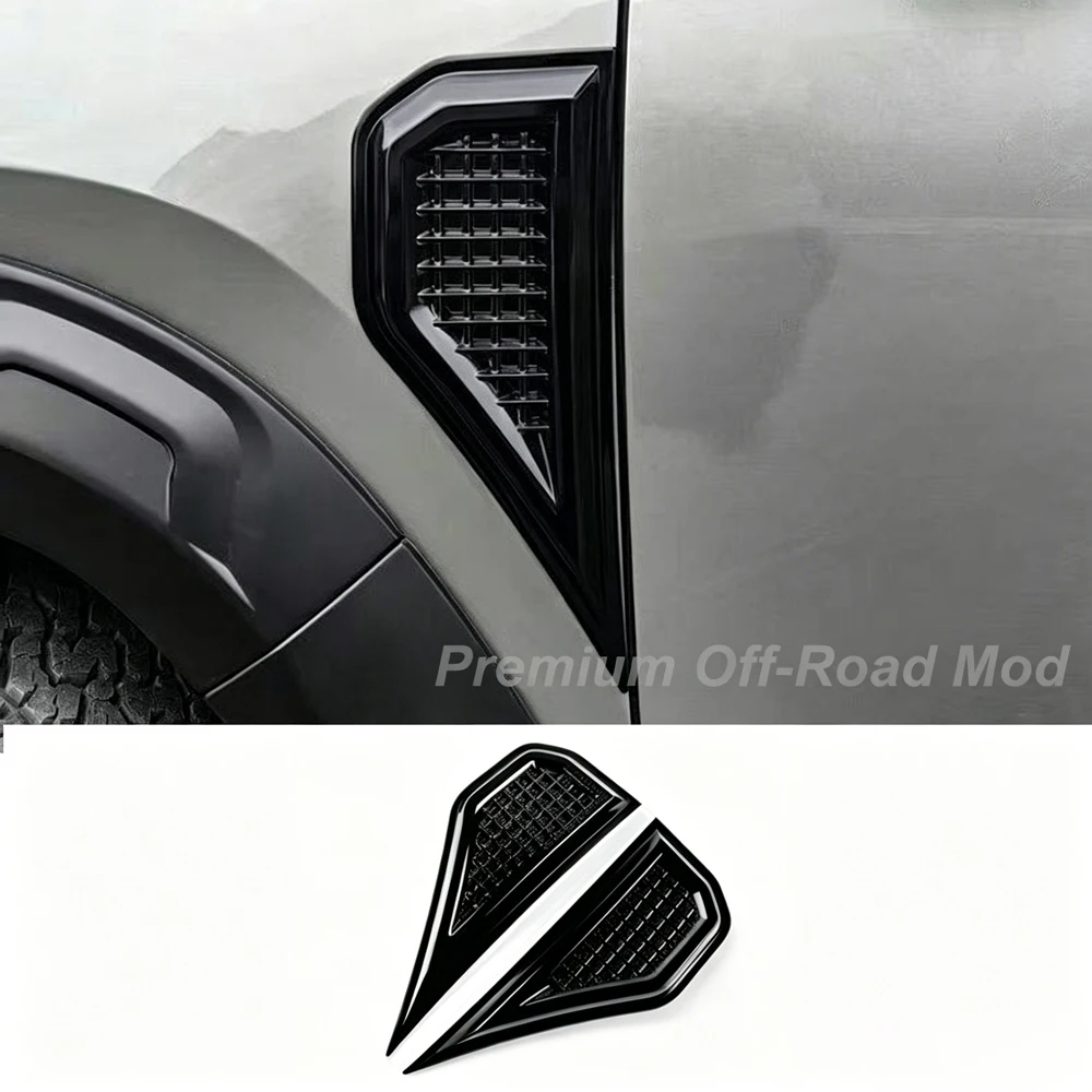 

For 2023- 2025 Haval Raptor Fender Vent Decal, Non-Drill 3D Fake Air Vent Sticker, Exterior Styling Overlay