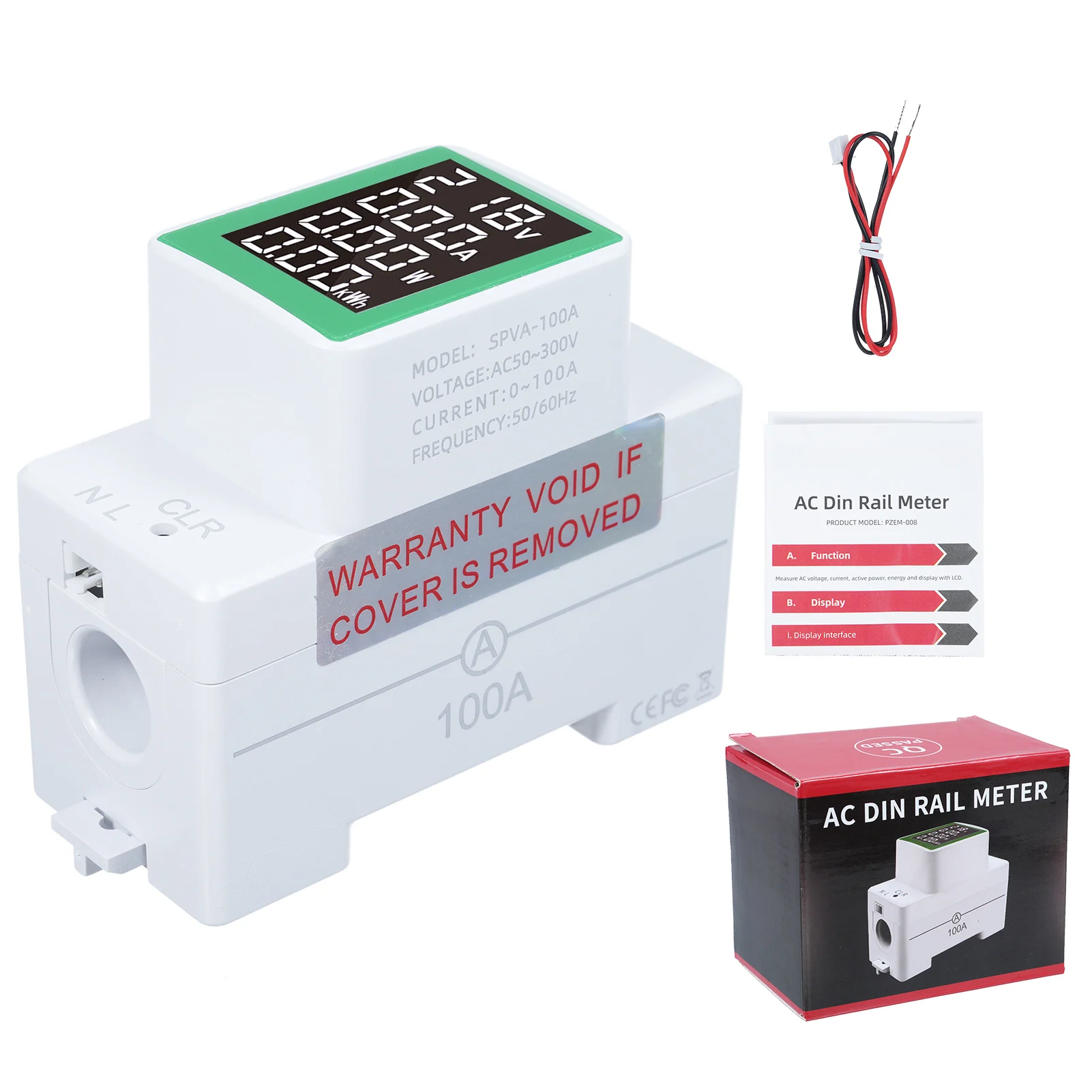 PZEM-008 Din Rail E… - image