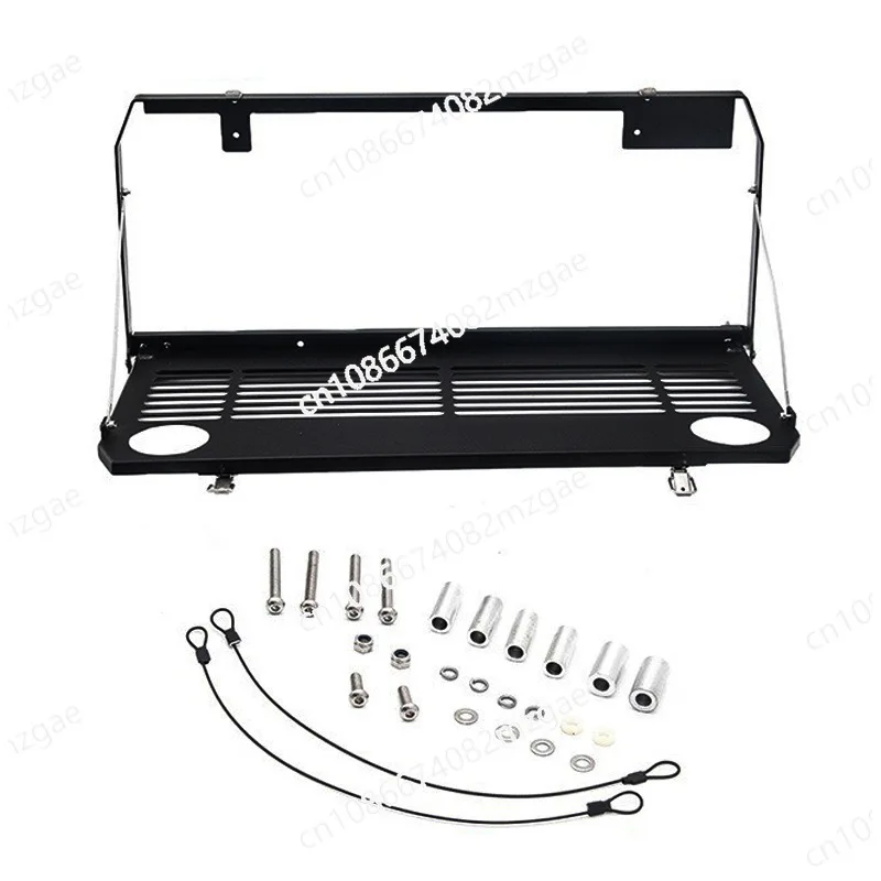 

SuitableFor JKJL Tailgate Dining Table Stand Foldable Workbench Shelf Cooking Rack Storage Table