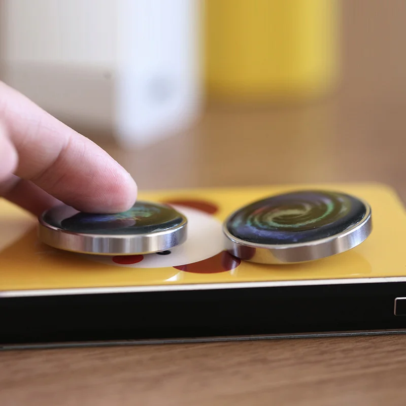 銀河スター回転カラフルジャイロスコープ金属ステンレス鋼宇宙デスクトップ回転手回しおもちゃ大人と子供向け