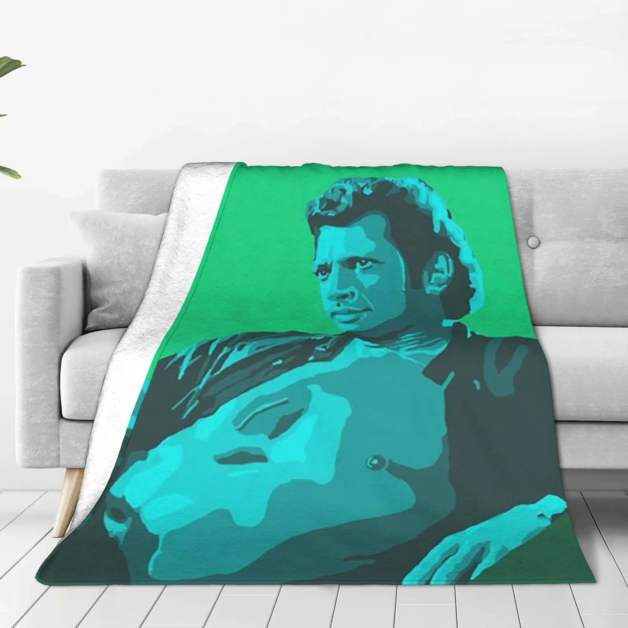 

Jeff Goldblum 1 Blanket Portable Fleece Sofa Throw Blanket for Home Bedroom Office Throws Bedspread Quilt