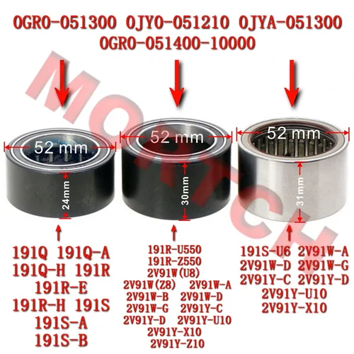 Imagen 2 del producto Embrague de sobremarcha unidireccional original 0GR0-051300 para CFMoto 450/550/625/ ATV UTV cforce zforce, accesorios para motocicleta