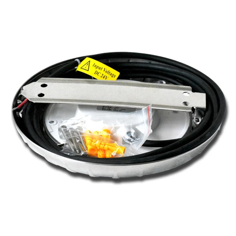 Lumière de piscine projet de piscine en acier inoxydable concentrant LED projecteurs muraux éclairage extérieur