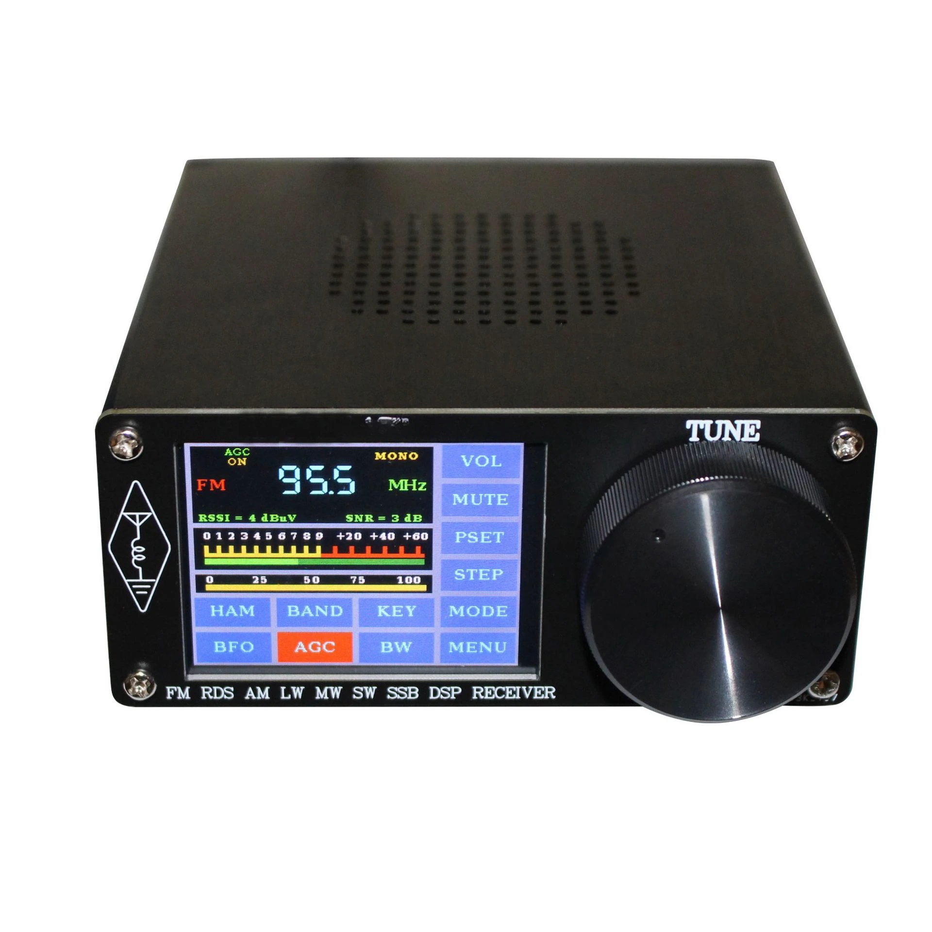 

Сенсорный экран Si4732, полнодиапазонный, радиоприемник FM LW (MW и SW) и SSB
