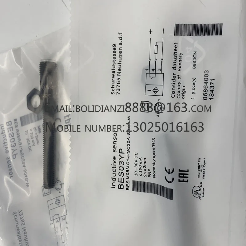 New proximity switch sensor BES M08MG1-PSC20A-S04G-W BES03YP