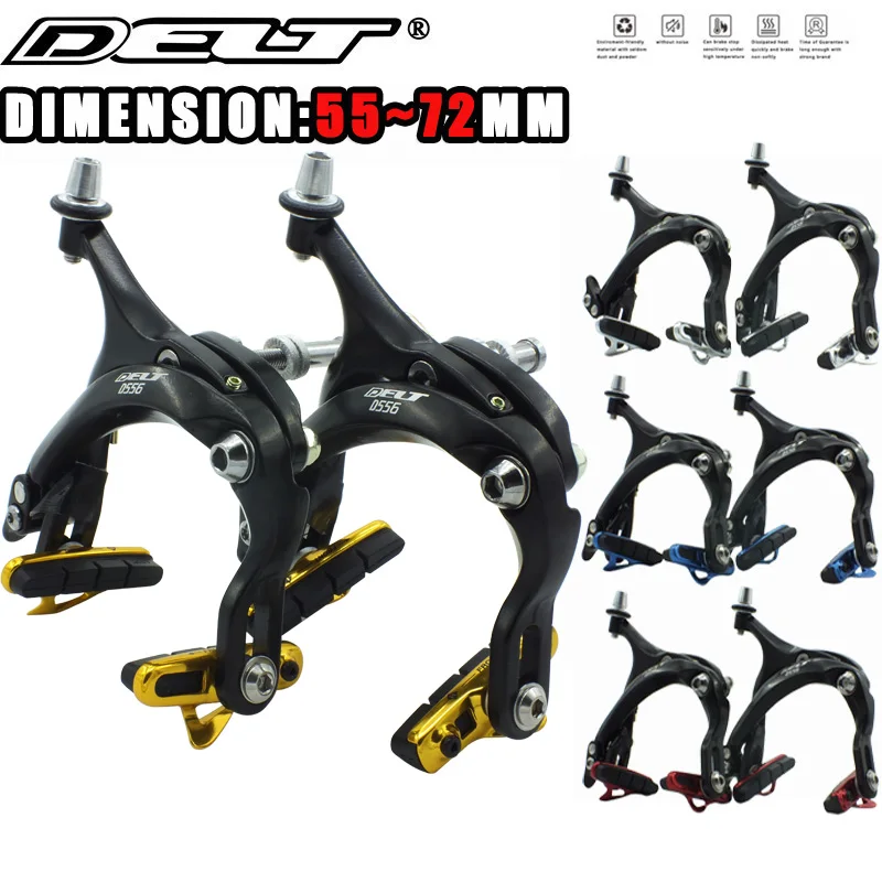

DELT Bicycle Side Pull Brake C Calipers Rim Long Arm Clamp Hanging Brake Outdoor Urban Casual Road Bike Cycling 55-72mm