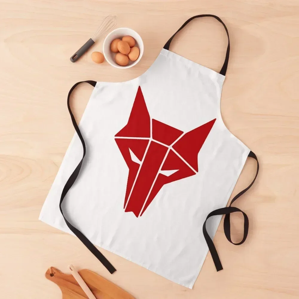 

Red Rising Apron japanese woman Barber Chef Uniform kitchen clothes Apron