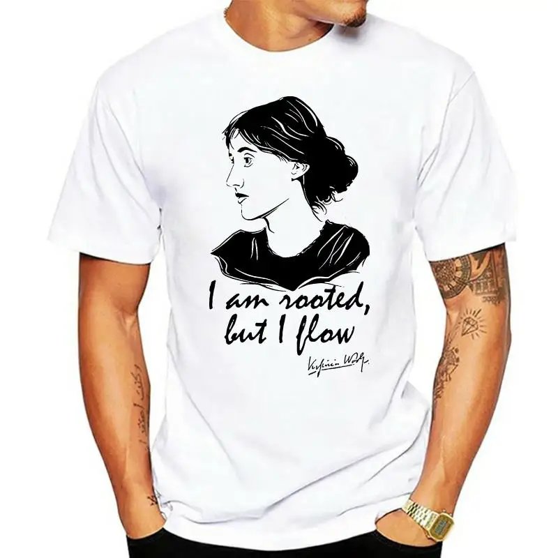 Virginia Woolf T Shirt English Writer Modernist 20Th Century Partywear Top