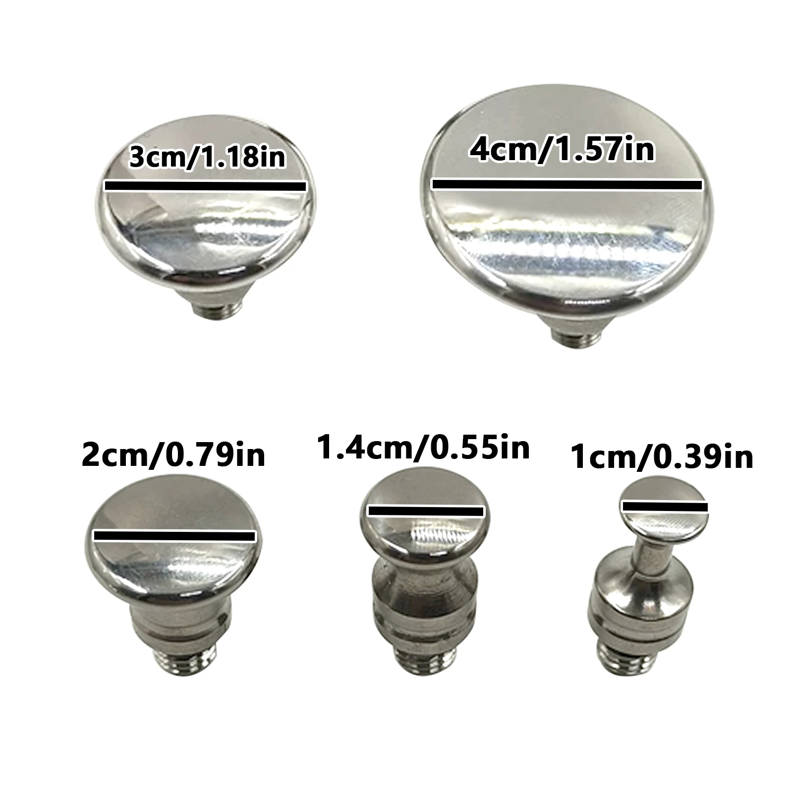 Auto Dent Repair Tool M8 Replacement Connectors, Leveling Hammer Titanium Alloy Accessories