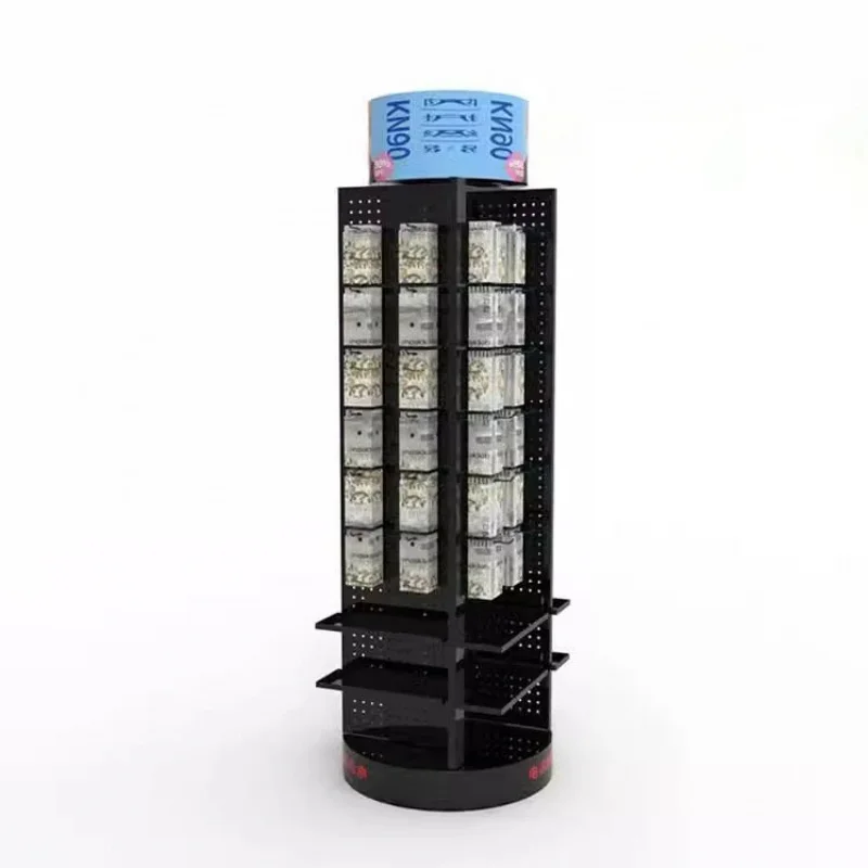 custom.Custom Rotating Promotion Shop Product Supermarket Exhibition Expositor up Shelves Retail Display Stand Display