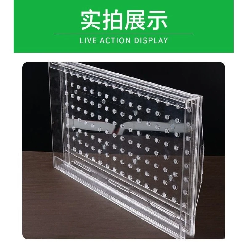 For Seedling Agricultural Sowing Vegetables Hand Tools New Seed Spreader 21 Holes, Thickened Seeder