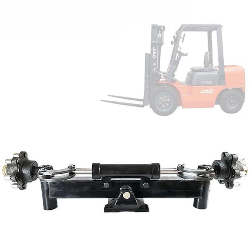 Modification of Hydraulic Steering Front Axle Assembly of Weighted Electric Forklift; Four-wheeler electric vehicle accessories