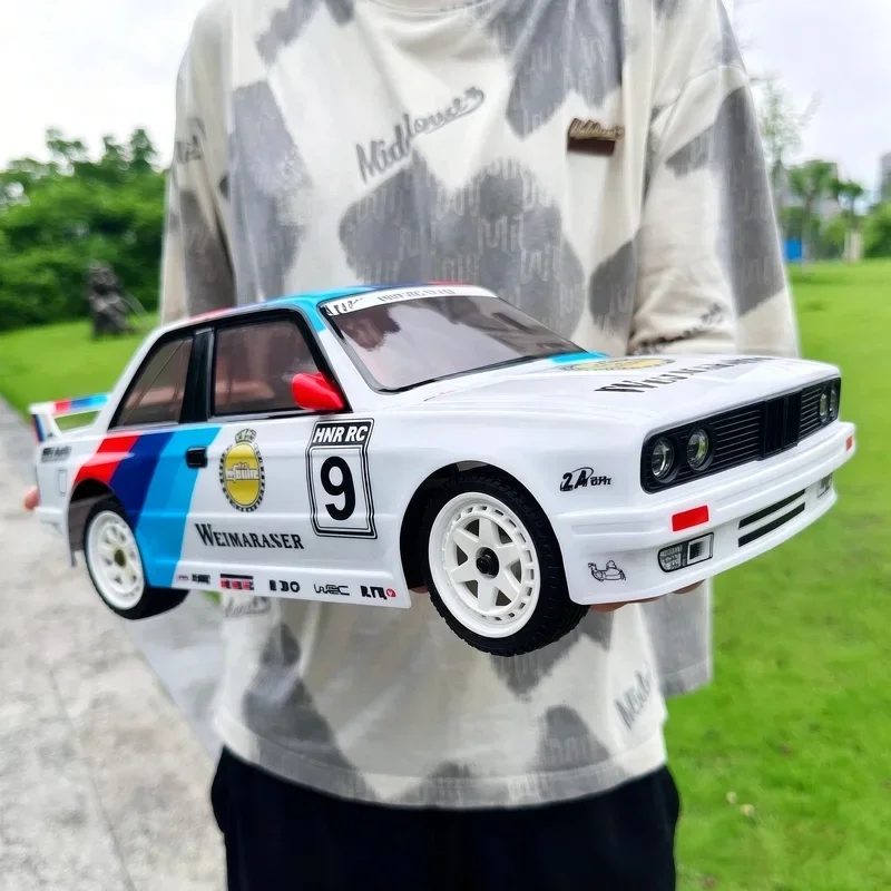 Hot HNR H9804 M3 1/10 5CH Remote Control Electric 4WD Simulation Brushless Rally Off-Road Vehicle With Lights High-Speed Model