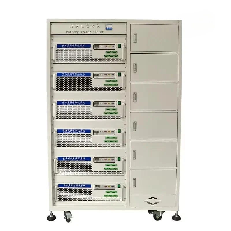 Li Ion Battery Pack Charging and Discharging Tester Cabinet Lithium Cell Pack Charger Discharger Aging Test Testing Machine
