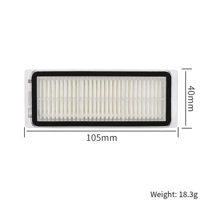 A005-For Dreame X20 PRO/L20 Ultra Sweeper Accessories Roller Brush Side Brush Cloth Replacement Parts