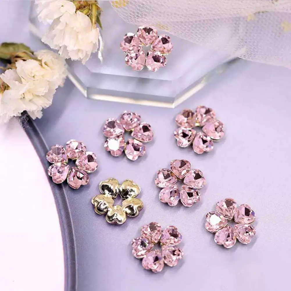 

Nail Decoration Exquisite 3D Nail Art Craft Flower Decoration Exquisite DIY Nail Art Nail Rhinestone