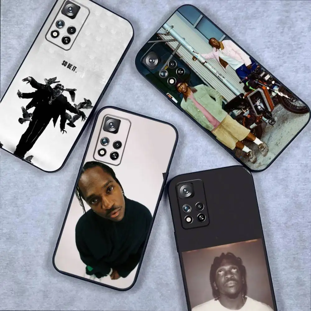 

Pusha T Rapper Phone Case For Samsung S 25,24,23,22,30,21,10,9,Ultra,Plus,Lite,FE,4,5G Black Soft Case