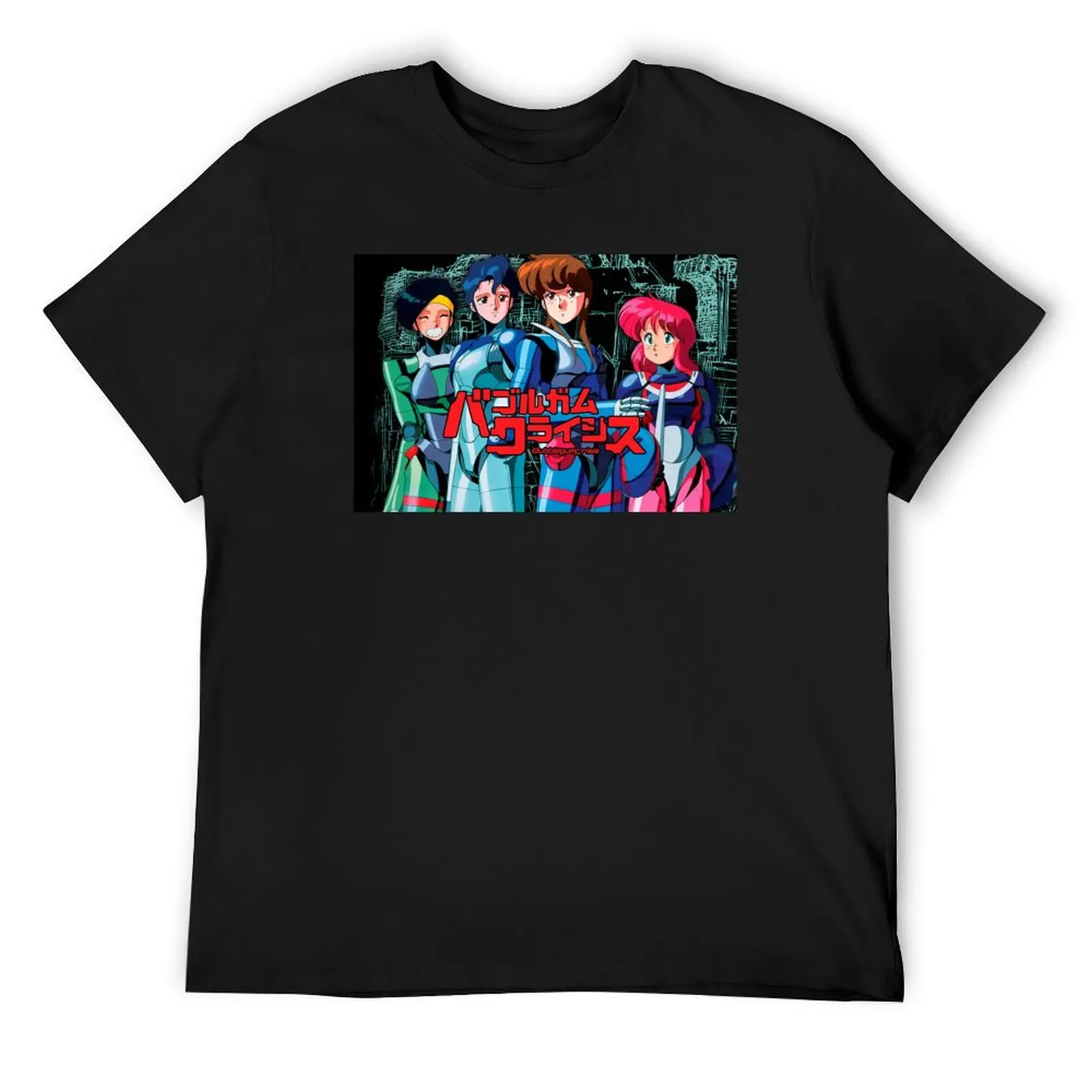 

Bubblegum Crisis Team T-Shirt summer clothes korean fashion cheap stuff mens shirts graphic tee