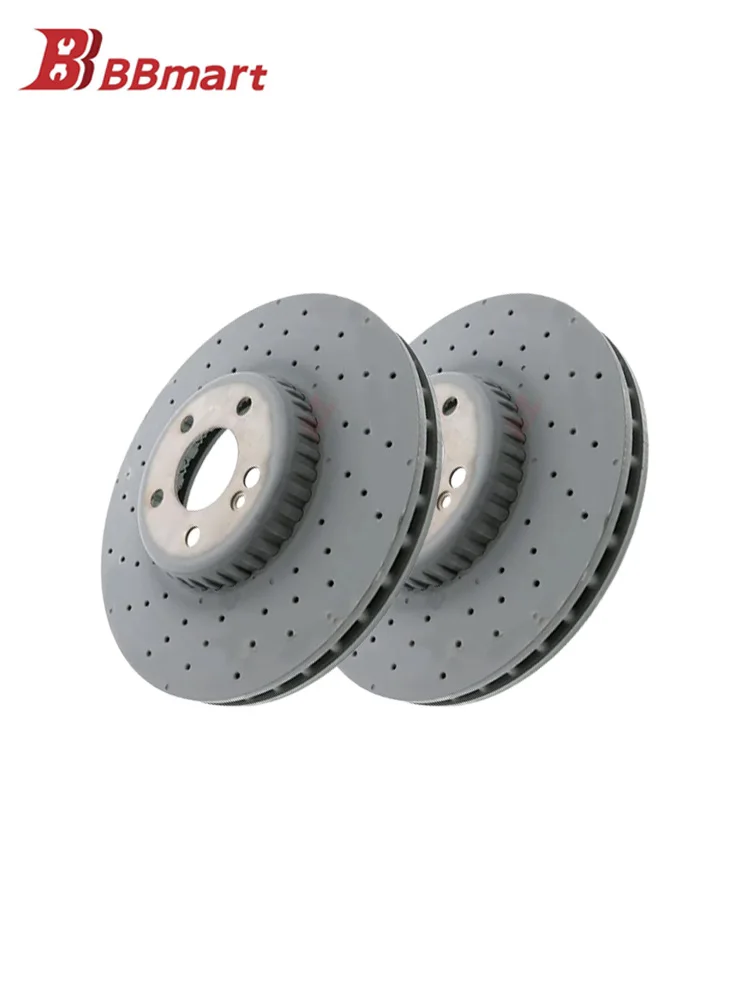 

A0004212112 BBmart Auto Parts 2 Pcs High Quality Car Accessories Front Brake Disc Rotor Perforated For Benz C 180 D