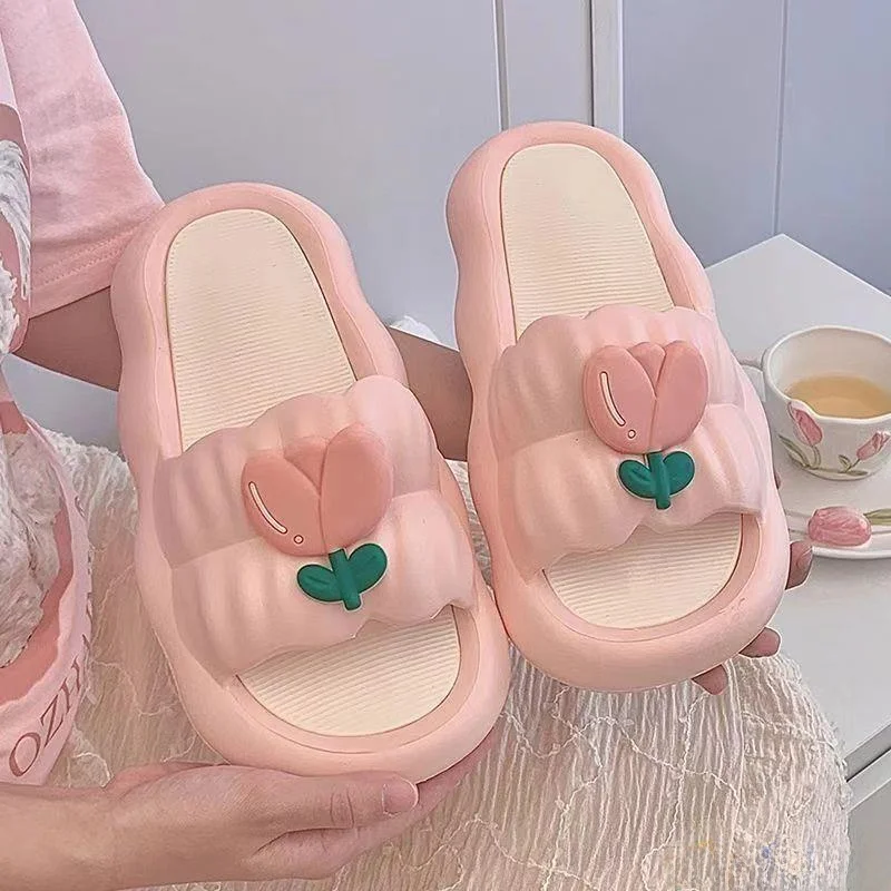 

Женские тапочки Sweet Summer Fairy Sle для дома и улицы, износостойкие, нескользящие, удобные плоские сандалии